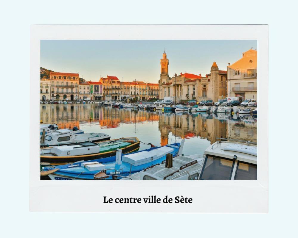 Le Paradis - Vue Imprenable Sur La Mer Sète Buitenkant foto
